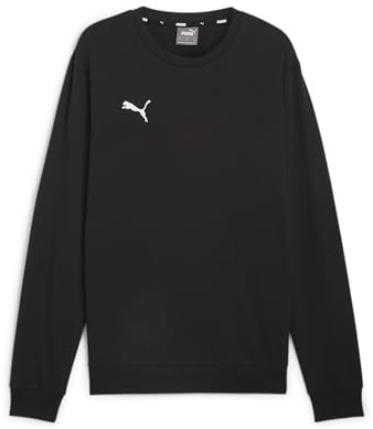Puma Herren Teamgoal Casuals Crew Neck SWE Strickpullover, Puma Black-Puma White, XXL EU