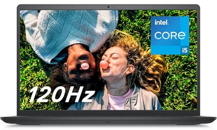 Dell Inspiron 15 3520 Laptop | FHD (1920 x 1080) 120Hz Display | Intel Core i5-1235U | Intel UHD Graphics | 8gb RAM | 512GB SSD | English-UK Keyboard | Carbon black