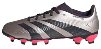 adidas Unisex League J Fotbollsskor Multi Ground, Platin svart Turbo, 36 EU