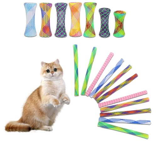 Interaktives Katzenspielzeug & Laserpointer - Spaß und Aktives Spiel für Ihre Katze, Katzenspielzeug Spirale und Wasserspielzeug, Perfekt für die Tägliche Verwendung Ihrer Katze