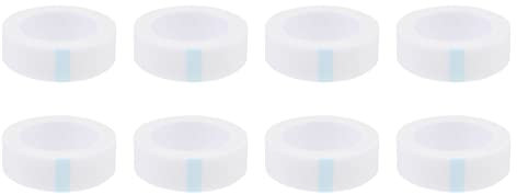Beaupretty 8rollen Wimpern-hautisolationsband Aus Vliesstoff Wimpernverlängerungszubehör Für Wimpernverlängerung Und Professionelles Make-up Augenabdeckung Für Wimperntransplantationen Und