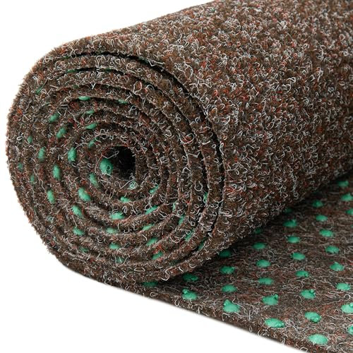TAPISO Magic Garden Prato Sintetico per Esterno Drenante Erba Artificiale Verde Chiaro Prato Finto Rotolo al Metro Giardino Terazzo Balcone 100 x 450 cm