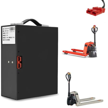 JCCHT Batería de Litio para montacargas eléctrico de 48 V, 10,4 Ah, 15,6 Ah y 18 Ah, Ideal para Carga y Descarga de Camiones y almacenes logísticos.,48v10.4ah