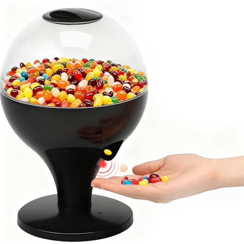 Automatic Candy Dispenser Machine, Motion Sensor Sweet Dispenser, Automatic Sensor Vintage Bubble Gum Candy Gumball Machine, Desktop Auto Candy Dispenser for Party Home Bar, Birthday Gifts