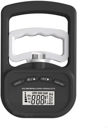 MEIVIYA Dinamómetro de Mano Digital, medidor de Fuerza de Agarre, Potencia de Agarre electrónico de 396 lb/180 kg