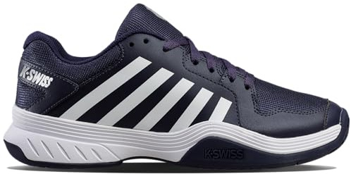 K-Swiss Men's Court Express Pickleball Shoe, Peacoat/White/Silver, 42 EU