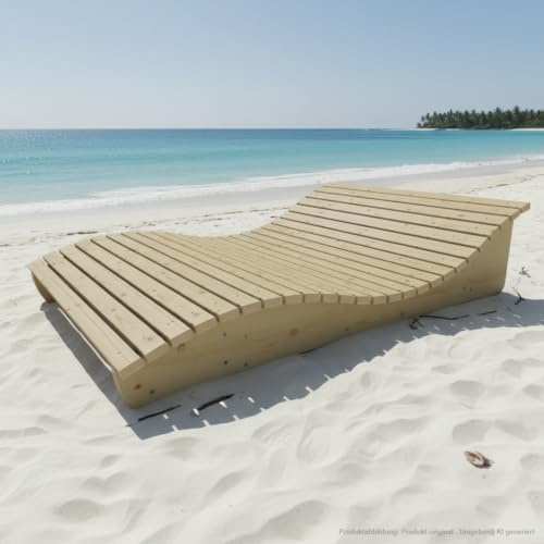 TUGA - Holztech Gartenliege Relax-Gertl (Fichte) 1-teilig stehend Liegebreite 140cm