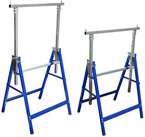 XGWKCNV Tools - Caballetes para andamio, 2 unidades, escaleras y andamios