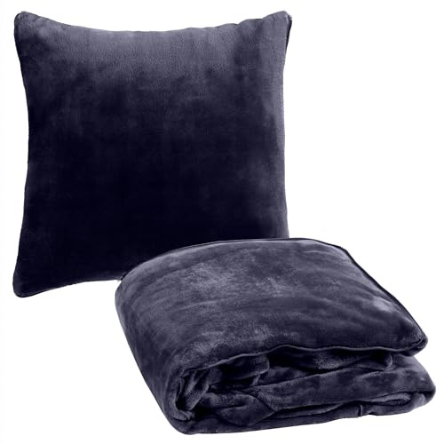 HOMELEVEL Decke mit Ärmeln - Kuscheldecke mit Ärmeln - Tragbare Ärmeldecke Kuschel Decke zum Anziehen - Deckenpullover Pulli Ärmel - Kuschelanzug Damen Herren - Deckenpulli in Grau