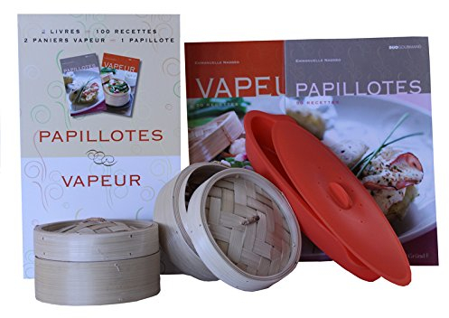Papillotes vapeur: 2 livres, 100 recettes, 2 paniers vapeur, 1 papillote