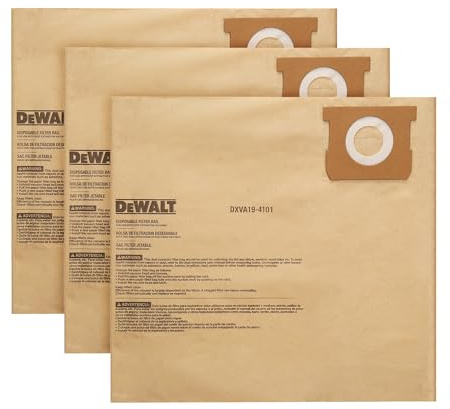 DEWALT DEWALT Sac à poussière 6 10 gallons