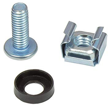 Good Connections Befestigungssatz M6, Schrauben 20 mm, 20er Set, silber