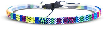 Made by Nami Boho Surfer-Armband Damen & Herren - Handmade Strand Festival Accessoires - Ethno Hippie Style - 100% Wasserfest & Verstellbar - Freundschaftsarmbänder Mädchen