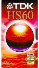 TDK E-60HS 5 Pack Video Tape for Recording