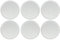 Retsch Arzberg Lot de 6 assiettes à pizza XXL en porcelaine de qualité supérieure, diamètre 33 cm