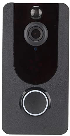 Yunseity Ring Video Doorbell WiFi Wireless Türklingelkamera mit Bewegungsmelder, 1080P HD, Nachtsicht, Remote Intercom Türklingelkameras Wireless