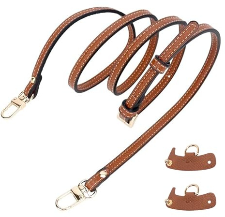 BSITSSS Väskrem för Longchamp, väskremmar för crossbody-handväskor, ersättningsaxelrem, mode justerbar rem, minipåse tillbehör utan stansning