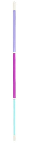 DIVINE GENIUS Happy Rainbow - Palo plegable para escobas y fregonas reciclado con rosca universal resistente ideal para limpieza de suelos y hogar 140 cm