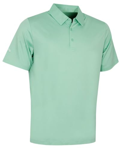 Callaway Golf Herren Swingtech Fest Stretch Golf-Polo-Hemd - Neptungrün - L