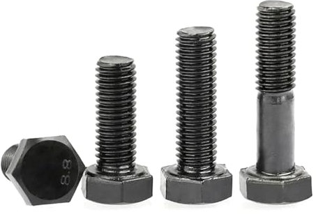 Sechskantschraube M8 M10 M12 M14 M16 M20 Kohlenstoffstahl Sechskantschraube Vollzahnschraube, 1 Stk, M14x1,5x35mm