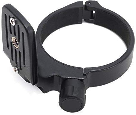 Lens Collar Tripod Mount Ring Compatible with Canon EF 100mm f/2.8L Macro IS USM Lens, Lens Support Bracket Holder Built-in Arca-Swiss Fit Quick Release Plate for Arca Fit Tripod Head Clamp