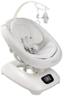 Graco - Eluma™ Sway Columpio relajante para bebés, desde el nacimiento hasta aprox. 6 meses (máx. 9 kg), con Tecnología de Detección de Llanto, 3 posiciones de reclinado, color Rori
