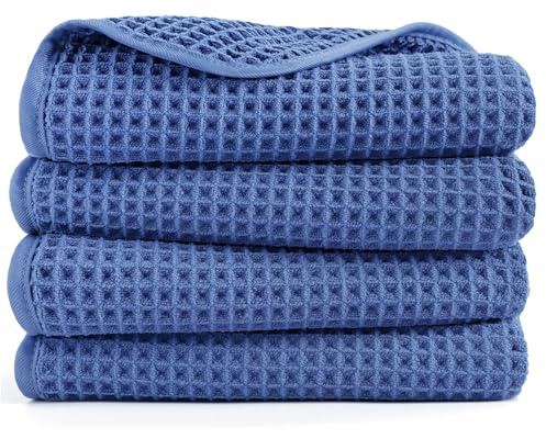 Polyte Handtuch Mikrofaser Waffel Schnelltrocknend 430 GSM 40,6x76,2 cm