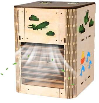 Zyntora STEM-Bausätze,Technikbaukasten für Kinder | Lernspielzeug mit Elektronik für Zuhause Schule Reisen Geburtstag Sommercamp Unterhaltung