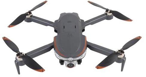 Plyisty Drone sans Balais, Caméra 4K HD GPS Pliable RC Quadcopter avec Double Objectif pour éviter Les Obstacles, Transmission 5G pour Adultes Débutants (3 Piles)