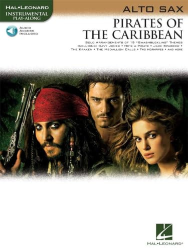 Pirates Of The Caribbean (Alto Sax Book & CD): Noten, Bundle, CD für Alt-Saxophon (Instrumental Play-along): Instrumental Play-Along - from the Motion Picture Soundtrack