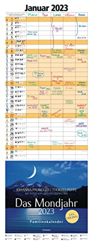 Das Mondjahr 2023: Familienkalender - Mit Fotos von Gerhard Eisenschink - Das Original