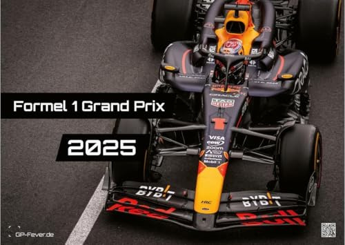 Formel 1 - Grand Prix - 2025 - F1 Kalender DIN A3: Der Wandkalender für alle Fans der Königsklasse auf vier Rädern für das Jahr 2025 im Format DIN A3 (ca. 42 x 30 cm)!