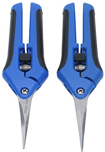 Sécateur à main de jardinage, 2 pièces, opération facile, sécateur de précision pratique pour les plantes