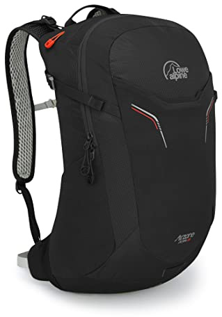 Lowe Alpine AirZone Active Backpack for Day Hiking and Outdoors, Airzone Active 26 Liter, Black