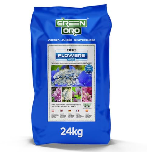GREEN ORO FLOWERS ACID 24KG Langzeitdünger für Hortensien & Säurepflanzen
