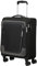 American Tourister Pulsonic - Spinner S, Expandable Hand Luggage, 55 cm, 40.5/43.5 L, Black (Asphalt Black)