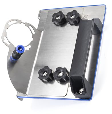 Soporte para Amoladora Angular para Corte de Azulejos a 45°- con Almohadilla Antideslizante, Herramienta de Corte a 45° para Azulejos y Piedra, Soporte Ajustable para Amoladora Angular Tipo 100