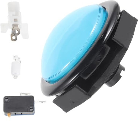 WATIIFUFU Pulsante Di Ricambio Per Macchina Da Gioco Con Pulsante Rotondo Per Ragazzi E Ragazze