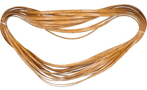 TOGEVAL Material De Rattán Plástico Para Reparación De Muebles Kit Para Sillas y Accesorios De Decoración Color Natural Para Proyectos De Bricolaje Casa