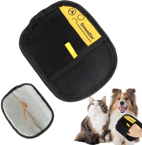SUBRINGE Guante Quita Pelos Gato, Guantes Removedores Pelo Mascotas, Pet Hair Remover Glove Estático, Manopla Quita Pelos Mascotas de Gatos y Perros para Sofá, Alfombras (1 PCS)