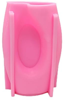 Ldabrye Moule en silicone pour pot de fleurs en forme de vase spécial béton ciment gypse bricolage