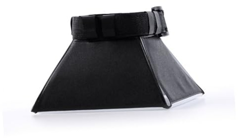 Universelle Blitzdiffusor Softbox für DSLR Blitzgeräte | Schwarz, Kunststoff Ausführung, Kompakte Fotobox Lösung, Universelle Schnittstelle, 2 Stück-pack