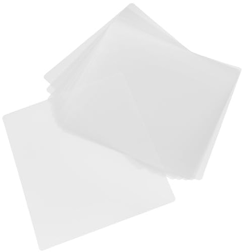 Supvox 10 Transparente 3D Stift Schablonen aus PVC Bastel und Zeichenmatte 20X18cm Kompatibel mit 3D Druckstiften Selbstgemacht Zubehör für Präzises und Kreatives Zeichnen