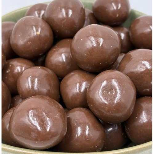 NULTHY 1kg - Fresas Enteras Liofilizadas Bañadas en Chocolate con Leche, Snack Gourmet Crujiente, Fruta Real, Postre Dulce
