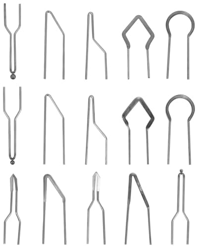 SUPVOX Puntas de Pirograbado de Aleación Alta Impedancia, 15 Piezas para Quemar Madera, Accesorios Resistentes para Máquina de Pirograbado, Ideales para Manualidades en Estilo Aleatorio