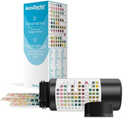 100 AccuDoctor Test de orina 12 parámetros