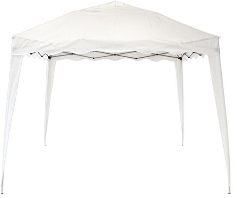 Hepoluz 83043 Velluto Poliestere e Alluminio Estensibile Beige 270x270x268 cm