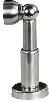 ZSH Türstopper/Magnettürstopper Türstopper/verstellbare Edelstahl Massiv extra Dicke Guss Heavy Duty Türstopper Türstopper Türstopper (Fußboden- oder Wandmontage) (Size : 2 Pack)