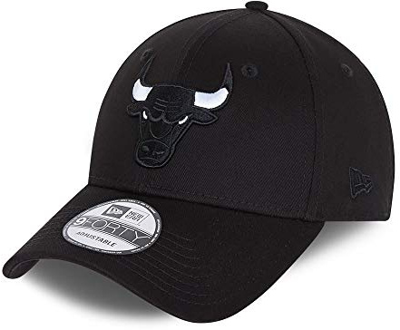 New Era Chicago Bulls Black Base 9forty Snapback Cap One-Size