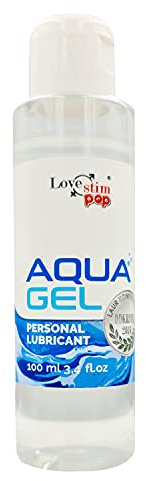 LoveStim Aqua Gel - Gleitgel Wasserbasierend - Gleitgel Analverkehr Betäubung - Gleitmittel Sex Wasserbasis - Gleitgel Anal - Gleitgel für Sexspielzeug - 100 ml